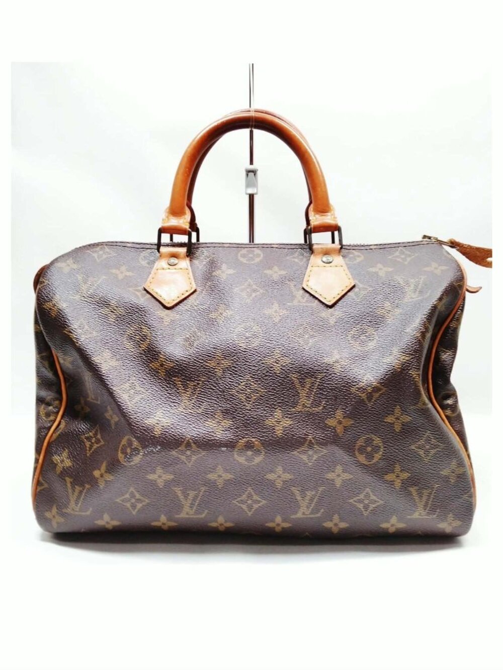 Authentic Louis Vuitton Speedy 30 Monogram Canvas Brown LV Handbag - Picture 2 of 16